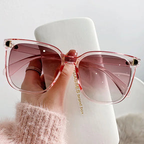 Óculos de Sol Feminino Designer Quadrado